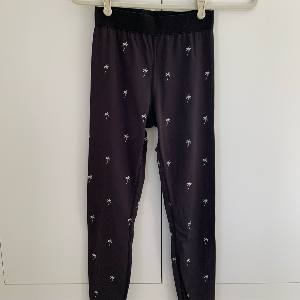 Alala Palm Tree Two Piece Workout Set